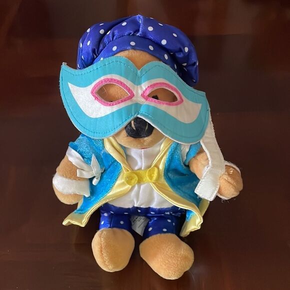 Disney Other - Winnie The Pooh Carnival Mardi Gras Bean Bag Toy